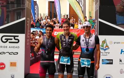 Sebastian Kienle eta Sara Perez garaile 35. Zarauzko Triatloian