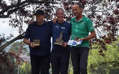 Oviedoko disc golf irekian ere podiumera igo da Baxi Basajauna elkarteko Iñaki Gonzalez