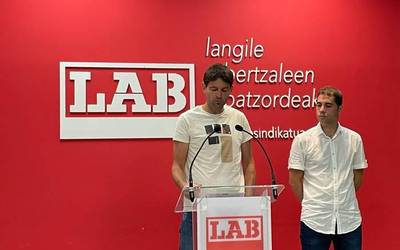 LABek lan prebentziorako funtsak banatzeko "azpijokoa" egitea leporatu die UGT, CCOO eta CENi