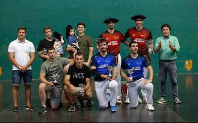 Jai Alai Zarautz erremonte txapelketa ere irabazi du Aritz Juanenea saldiastarrak