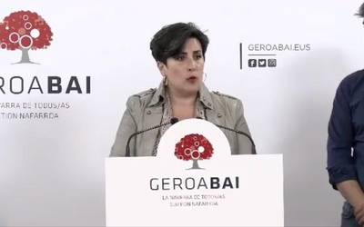 Maria Solana: “Gobernu baten negoziazioa ezin da inondik ere eskaintza eta kontraeskaintzetan oinarritu”