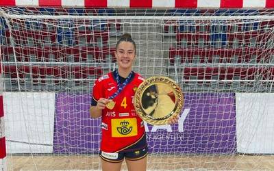 Libe Arruabarrenak EHF Championship txapelketa irabazi du Espainiako selekzioarekin