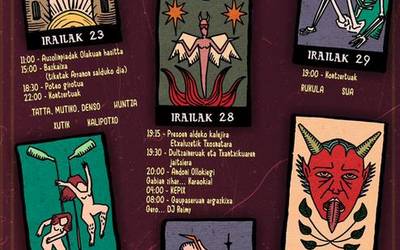 Auzolinpiadak antolatu ditu txosna batzordeak jaiei hasiera emateko