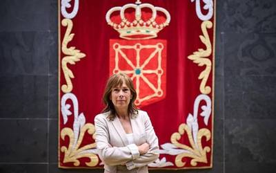 Uxue Barkos izanen da Nafarroako senatari Madrilen