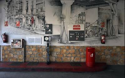 AVIA gasolindegi zerbitzuaren egutegirako aukeratu dute Joserra Cabreraren argazki bat