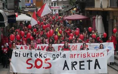 Aiaraldeko hezkuntza publikoko komunitatea mobilizatzen ari da Donostian egingo den manifestazioaren alde