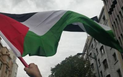 'Euskal Herria Palestinarekin!' jardunaldia Altsasun