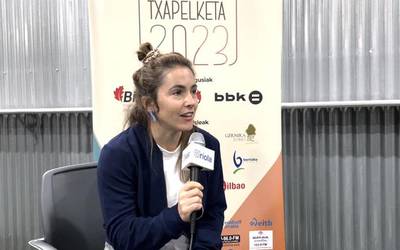 Oihana Bartra: "Gogotsu eta pozik noa finalera”