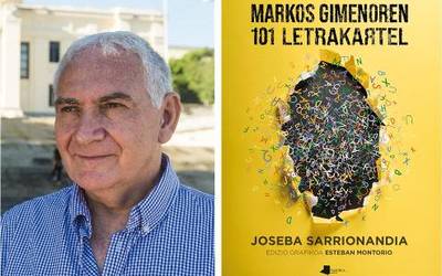 Joseba Sarrionaindiak 'Markos Gimenoren 101 letrakartel' aurkeztuko du gaur, Laban