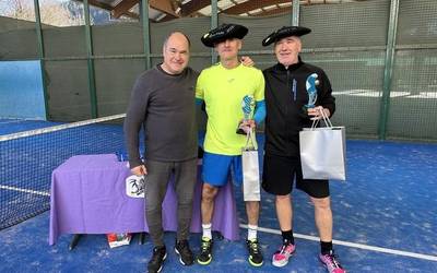 Jorge Aranes eta Patxi Vallejosek irabazi dute Santamasetako Padel Txapelketa