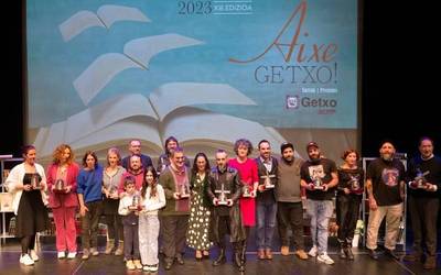 Getxoko 14 kultur ekimen eta eragile aitortuko ditu gaur AixeGetxo! Sarien XIII. edizioak