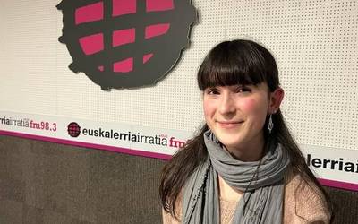 Maddi Agirre: "Santa Kriz oso hiri aberatsa izan zen II. mendean abandonatu zuten arte"