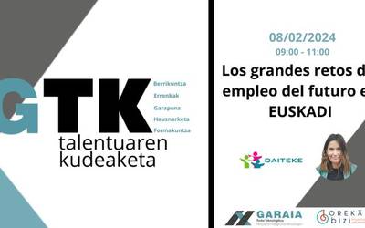 Etorkizuneko enpleguaren erronka handiak Euskadin: Garaia talentuaren kudeaketa 2023
