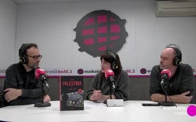 Julen Gabiria eta Jaume Gelabert: "Joe Saccoren 'Palestina' komikia herri okupatu baten kronika politikoa da"