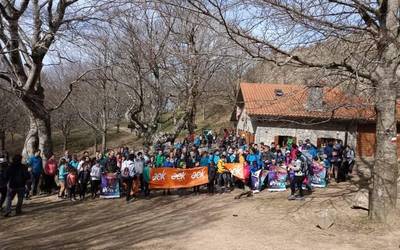 Korrikaren aldeko mendi irteera antolatu dute Xoxotera