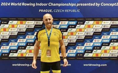 Seigarren eta zazpigarren postuan sailkatu da Joseba Saies World Rowing Indoor Championshipen