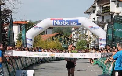 Iñaki Olano eta Maddalen Jimenez nagusitu dira Berako Mendi Maratoi Erdian