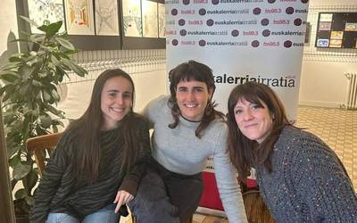 Emma Arrizabalaga eta Amaia Cuesta: "Mintzakide ekimenak ia 1000 pertsona biltzen ditu Iruñerrian"