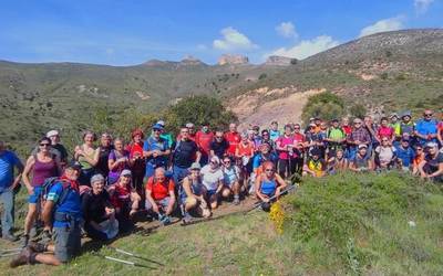 Moncayo eta Peñas de Herrera mendietan ibili dira beteranoak