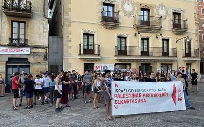 Durangaldeko Kontseilu Sozialistak Palestinaren askapenaren alde mobilizatzera deitu du