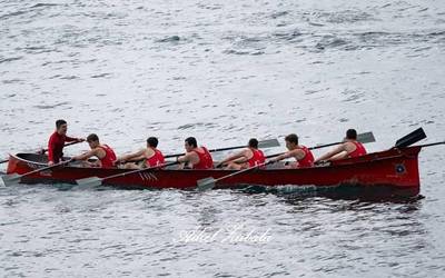 Euskadiko trainerilla txapelketa jokatuta amaitu dute denboraldia harrobiko arraunlariek