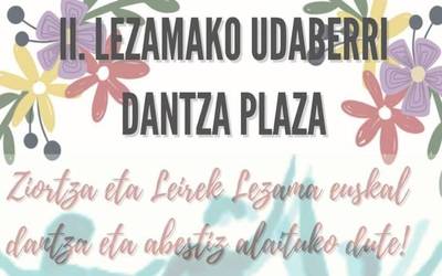 Udaberri dantza plaza Lezaman