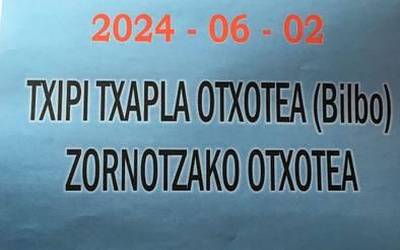 Bilboko Txipli Txapla otxotea gondidatu du Zornotzako otxoteak