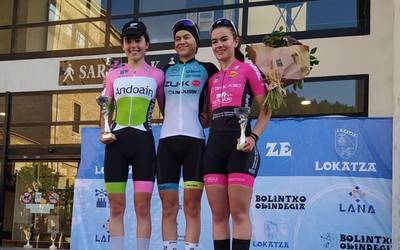 Ane Beltran de Heredia, podiumean