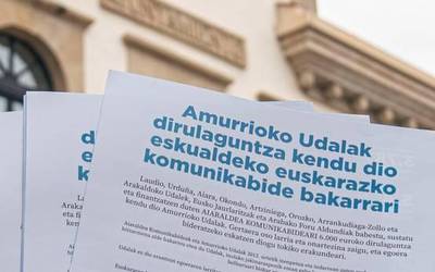 Aiaraldea Komunikabideak atxikimendu kanpaina abiatu du, Amurrioko Udalaren dirulaguntza berreskuratzeko