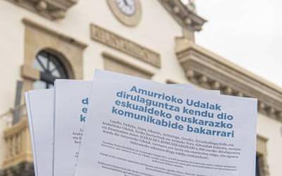 Atxikimendu kanpaina abian, Amurrioko Udalak dirulaguntza itzuli diezaion Aiaraldea Komunikabideari