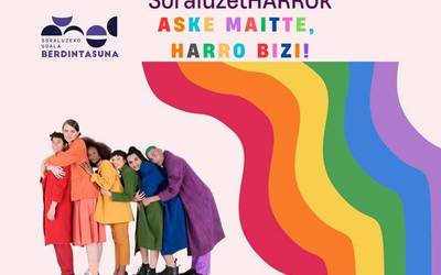 LGTBI+ Harrotasunaren aldeko adierazpen instituzionala eta elkarretaratzeko deia