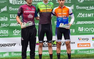 Jon Egizabal leitzarrak hirugarren postua lortu du UCI-Green Serieseko sailkapen orokorrean