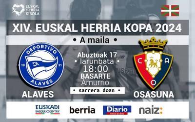 Alaves eta Osasunaren nesken taldeek jolastuko dute bihar Amurrion, XIV. Euskal Herria Koparen baitan