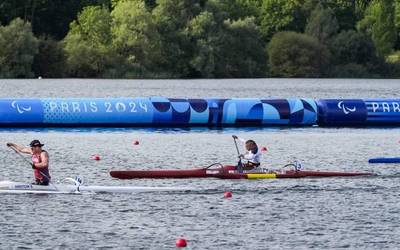 Higinio Rivero Basque Teameko piraguistak bederatzigarren amaitu du Parisko Paralinpiar Jokoetan