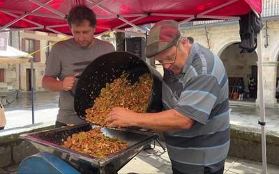 Sagardoa bakarrik ez da egon Elgetako eta Aramaioko sagardo egunetan