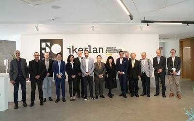 Taiwango enpresaburuen ordezkaritza bat Ikerlanen izan da