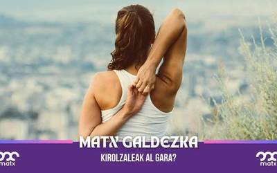 Matx galdezka: kirolzaleak al dira herritarrak?