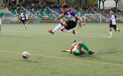 Azken unean larritu arren, 4-3 garaitu du Mondrak Hernani