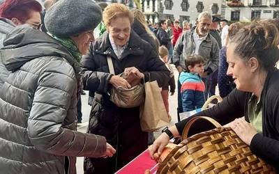 Ikusmina sortu du Leitzako eta Aresoko produktuen azokak