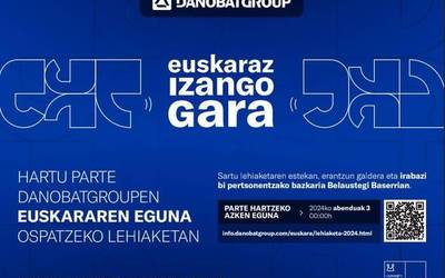 Zabalik da Danobatgroup-en Euskararen Eguneko lehiaketa