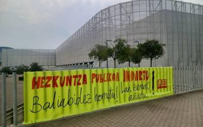 Hezkuntza publikoa indartzea eskatzeko, mobilizazioa egingo du LAB sindikatuak eguenean Fadura LHII ikastetxean