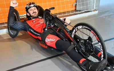 "Handbike-a probatu nuenetik nire kirola zela sentitu nuen"