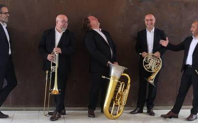 Bilboko Udal Musika Banda eta "Spanish Brass", Euskalduna Jauregiko agertokian izango dira