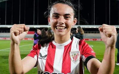 Maitane Vilariño, ametsak betetzen: lehen gola Athletic-ekin