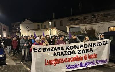 Mugimendu feministak gizonak interpelatu ditu