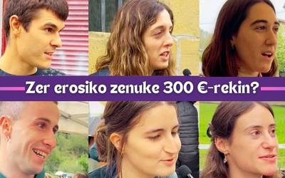 Zer erosiko zenuke 300 euroko erosketa bonu bat oparituko balizute?