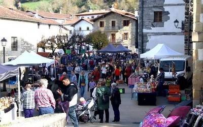 Feria egun borobila izan dute Goizuetan