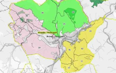 Landa eremuko lursailak topografikoki mugatzen jarraitzen du Udalak