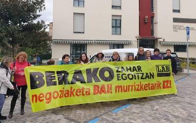 Berako San Jose egoitzako langileek bilerara deitu dute patronatua