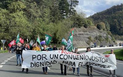 Avanzako langileak greban izango dira domekara arte
